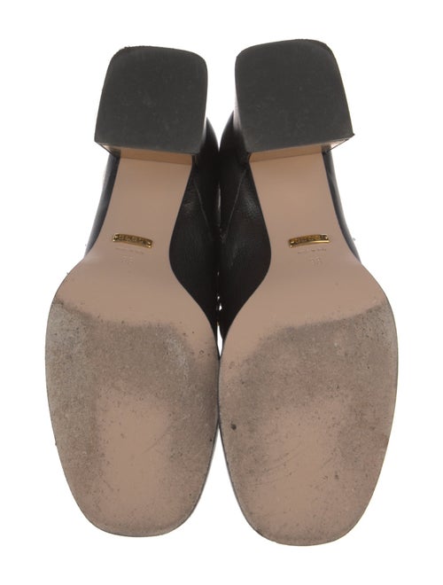Gucci Horsebit Accent Leather Boots