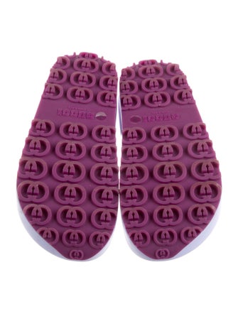 Gucci Interlocking G Logo Rubber Slides