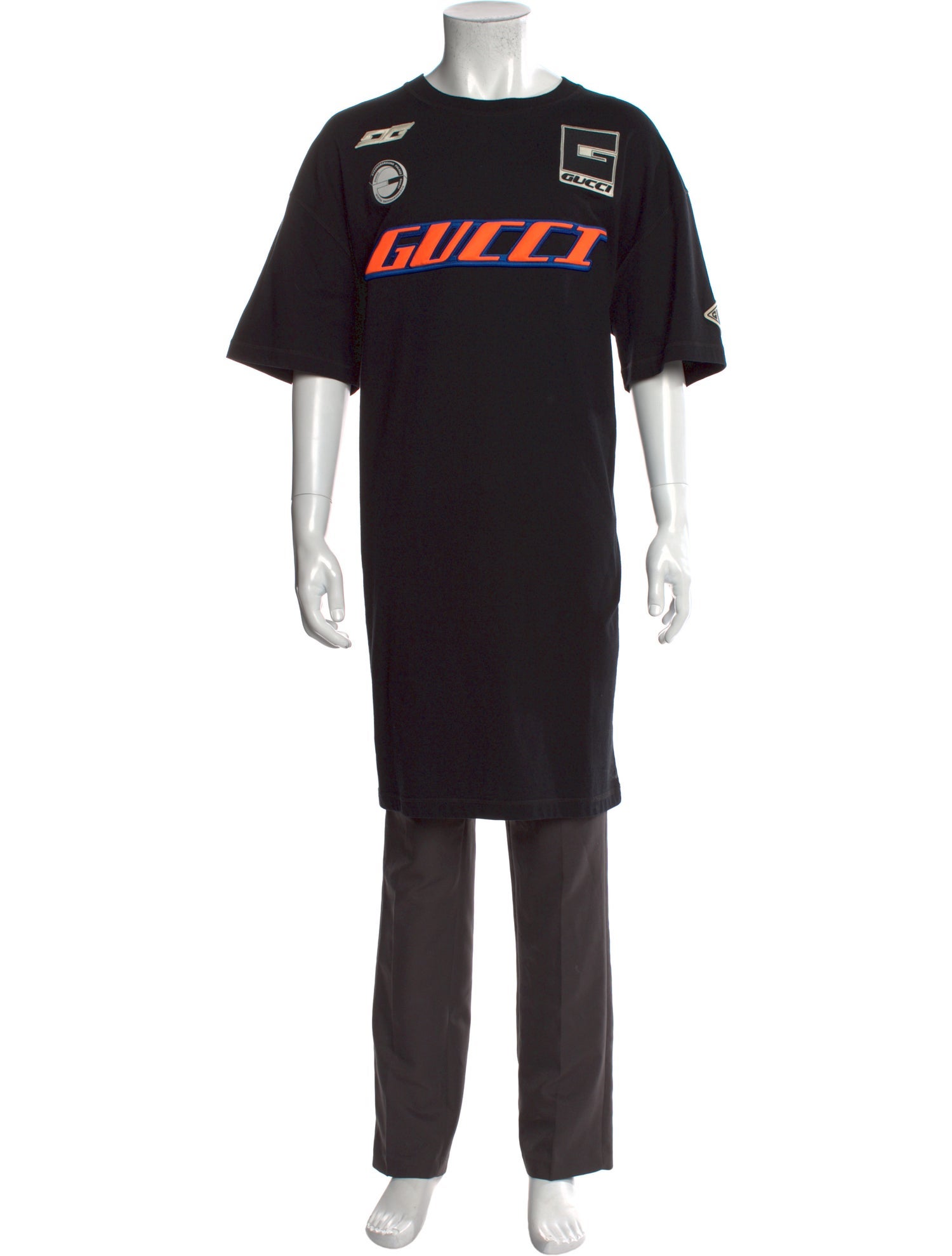 Gucci Graphic Print Crew Neck T-Shirt