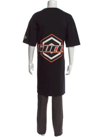 Gucci Graphic Print Crew Neck T-Shirt