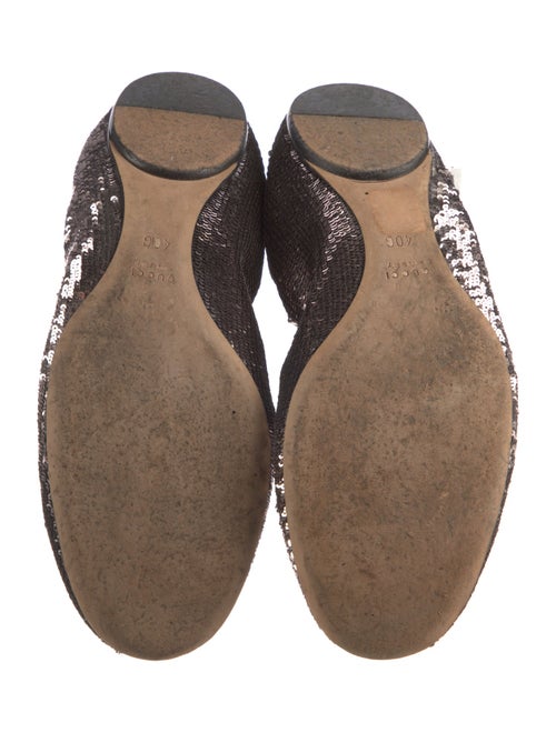 Gucci Sequins Ballet Flats