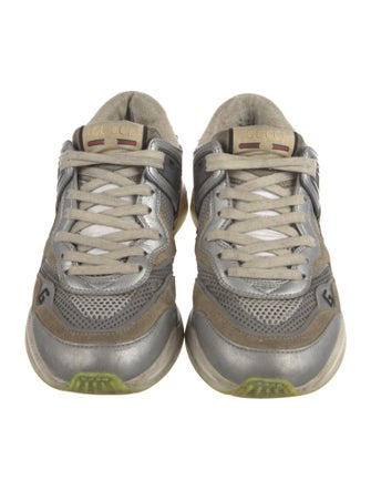 Gucci Interlocking G Logo Mesh Sneakers