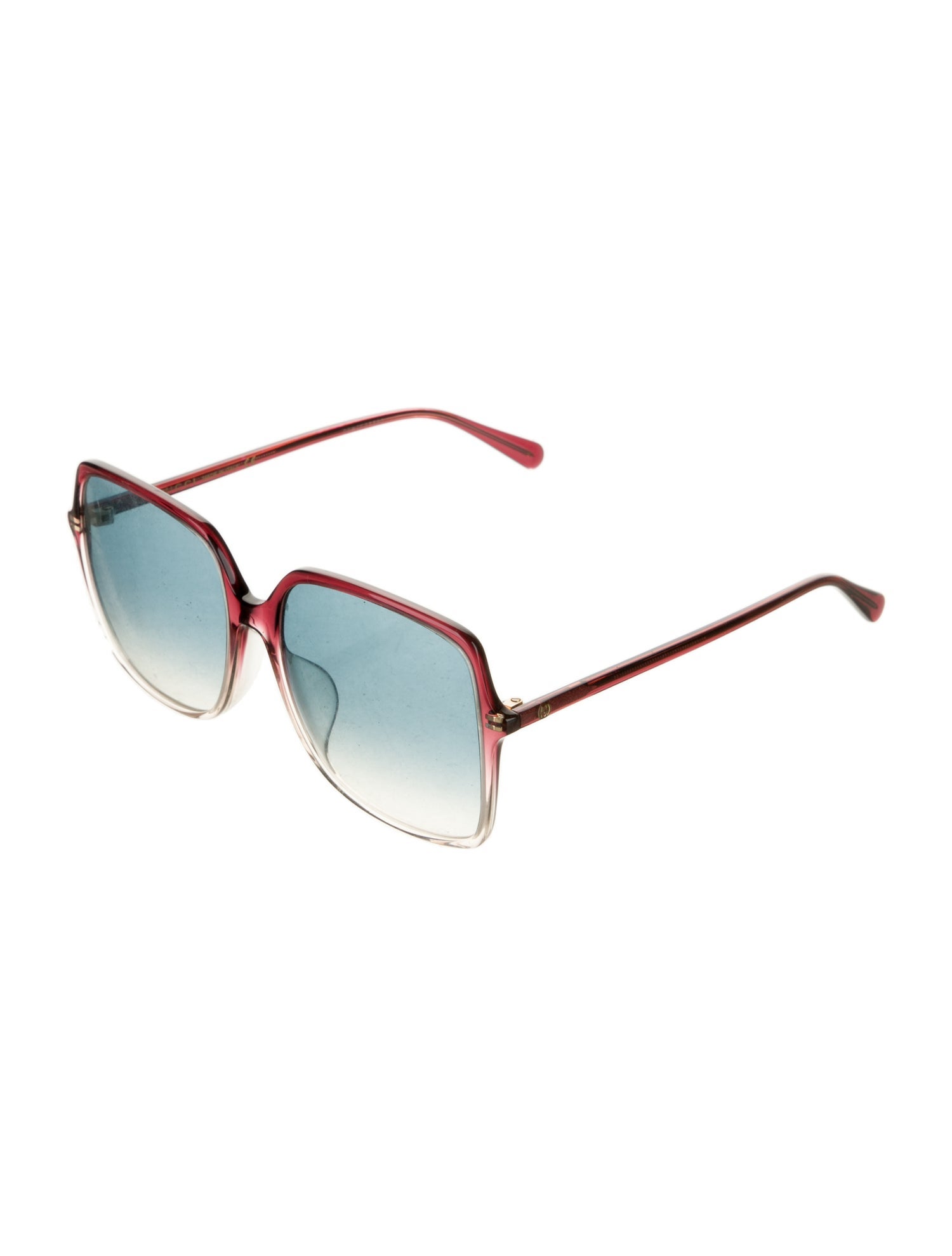 Gucci Interlocking G Logo Oversize Sunglasses