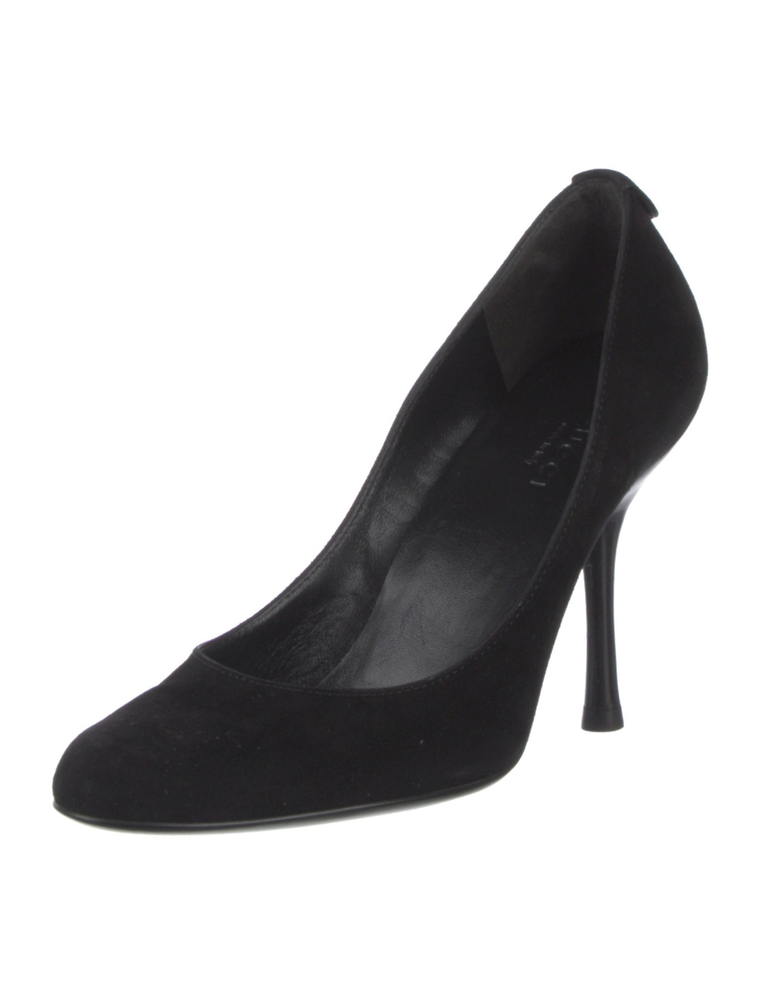 Gucci Interlocking G Logo Suede Pumps