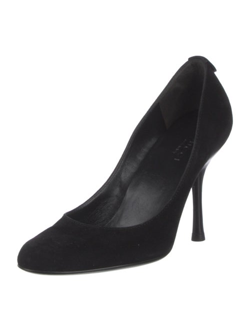 Gucci Interlocking G Logo Suede Pumps