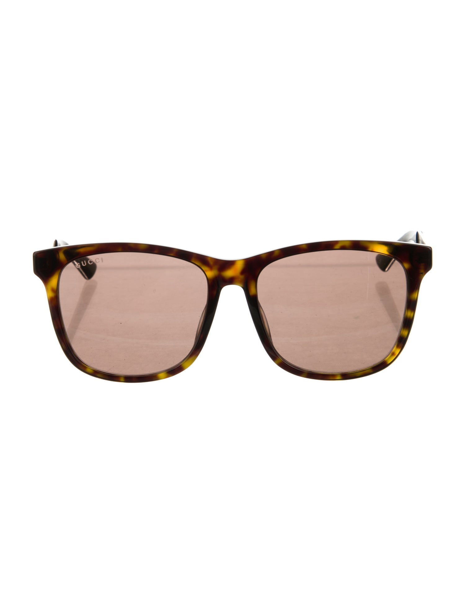 Gucci Sylvie Web Accent Oversize Sunglasses