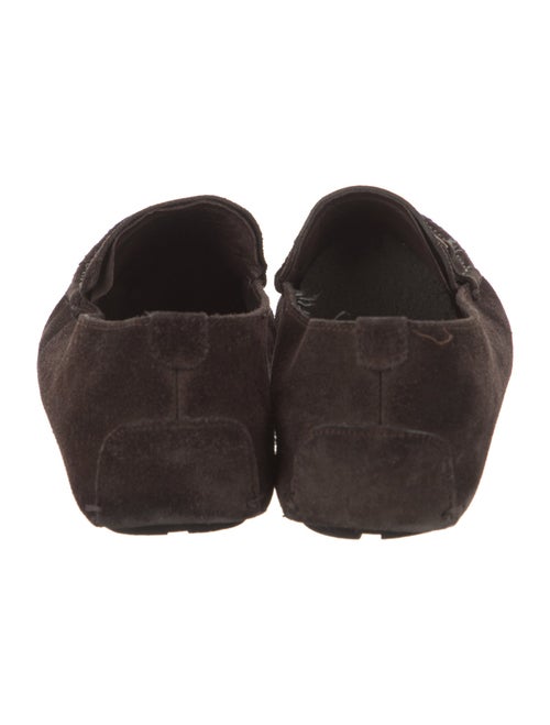 Gucci Horsebit Accent Suede Drivers