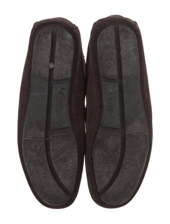 Gucci Horsebit Accent Suede Drivers