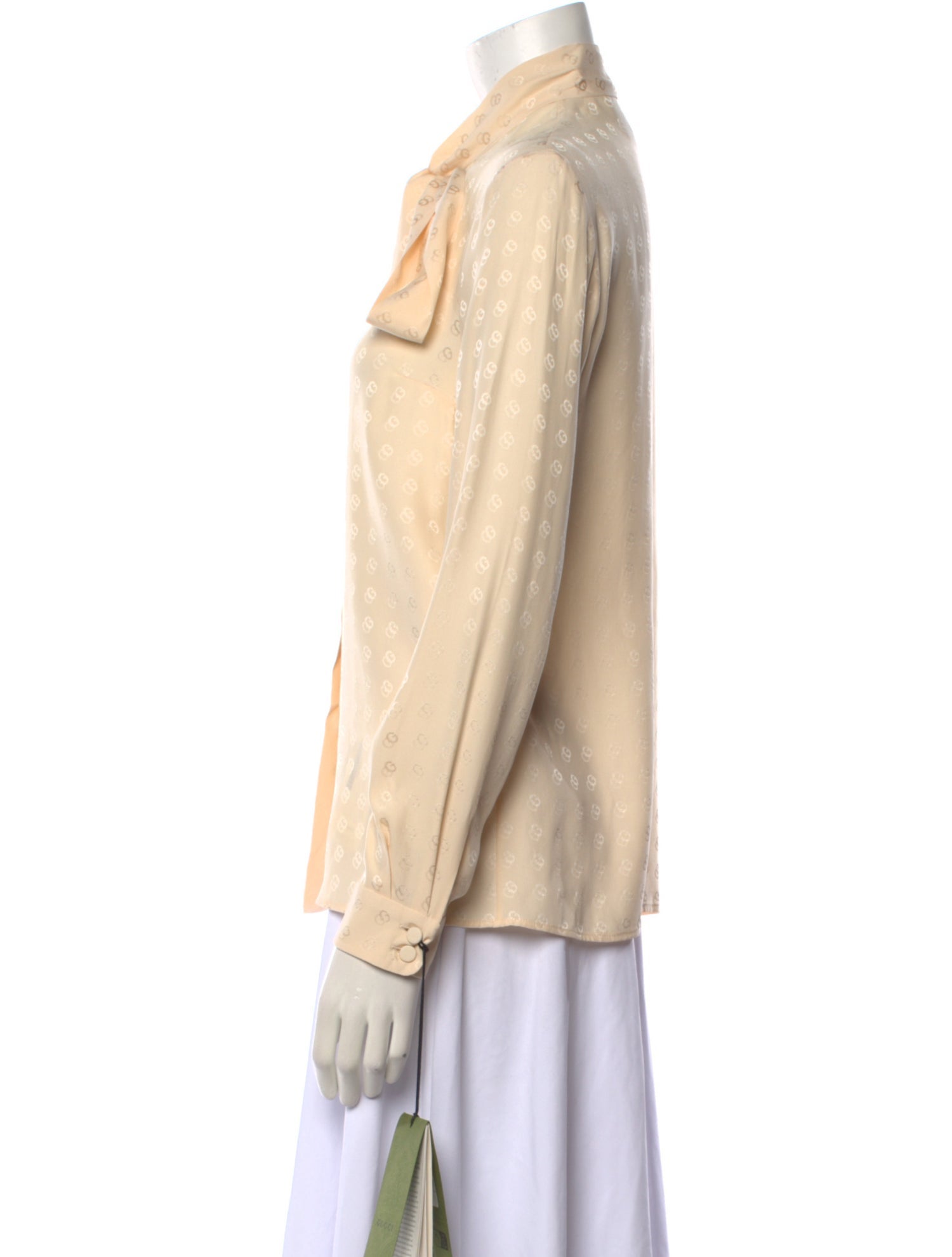 Gucci 2023 Silk Button-Up Top