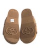 Gucci Jumbo GG Canvas Slides
