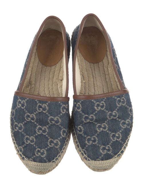 Gucci Denim Printed Espadrilles