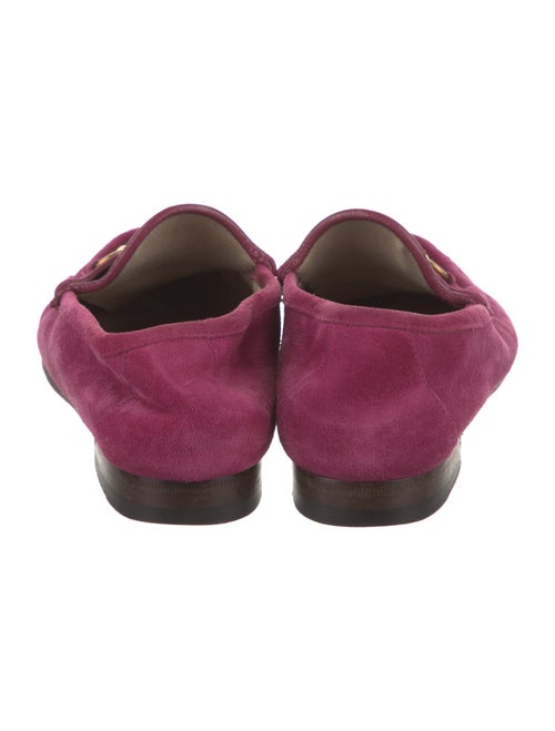 Gucci Horsebit Accent Suede Loafers