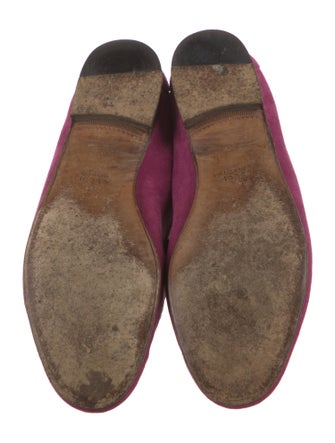 Gucci Horsebit Accent Suede Loafers