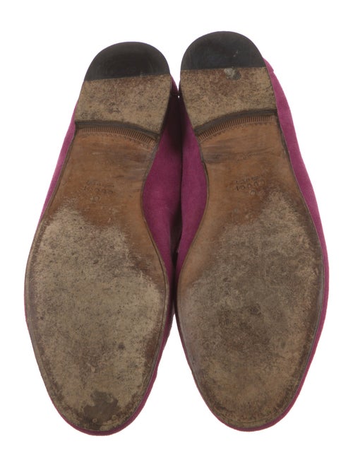 Gucci Horsebit Accent Suede Loafers