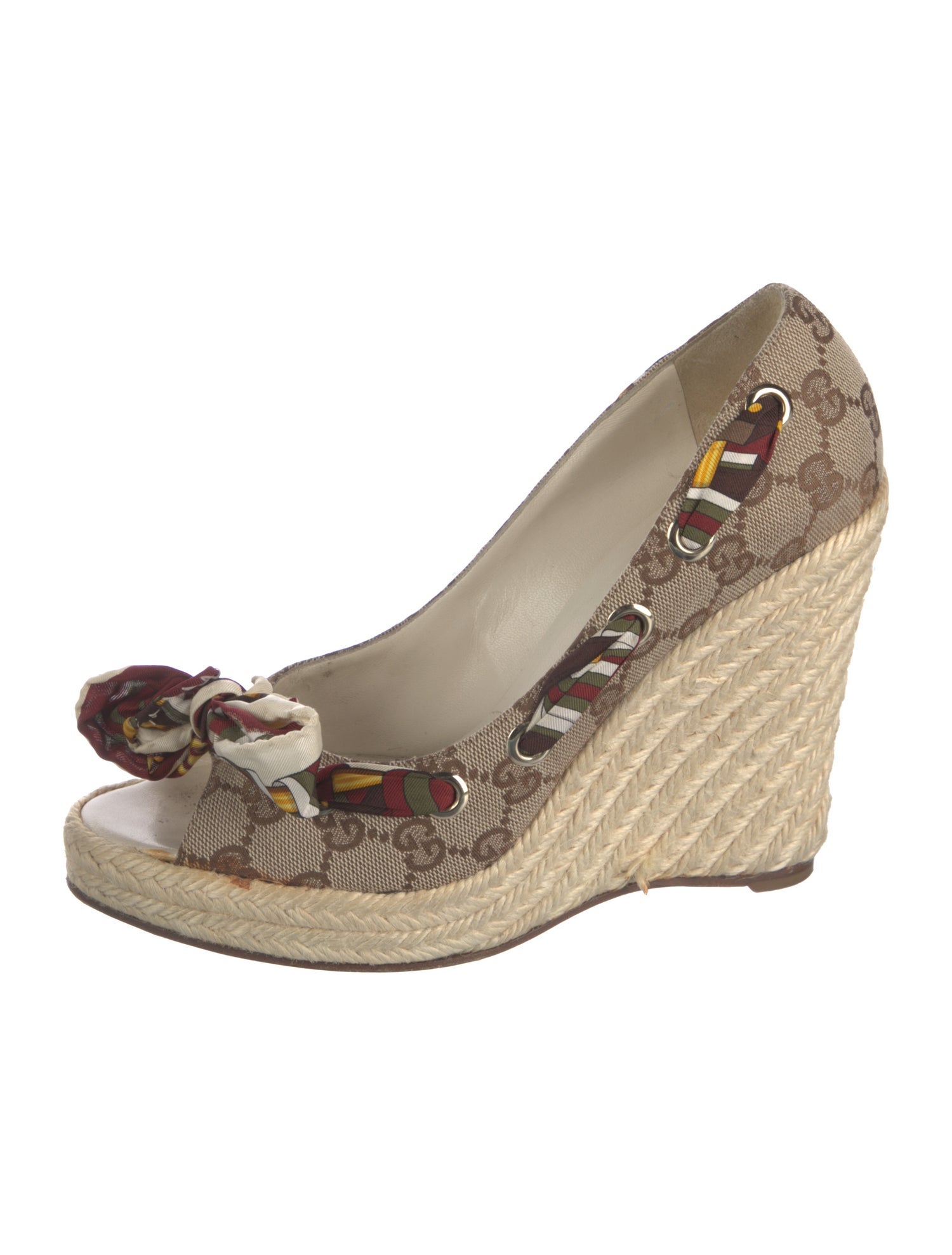 Gucci GG Canvas Canvas Pumps