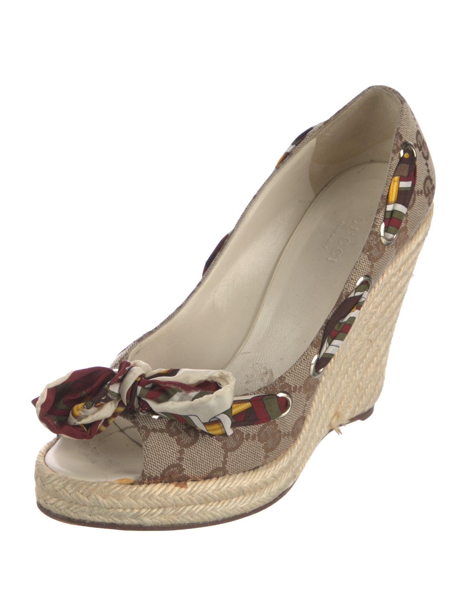 Gucci GG Canvas Canvas Pumps