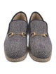 Gucci Horsebit Accent Wool Espadrilles