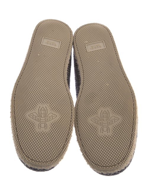 Gucci Horsebit Accent Wool Espadrilles