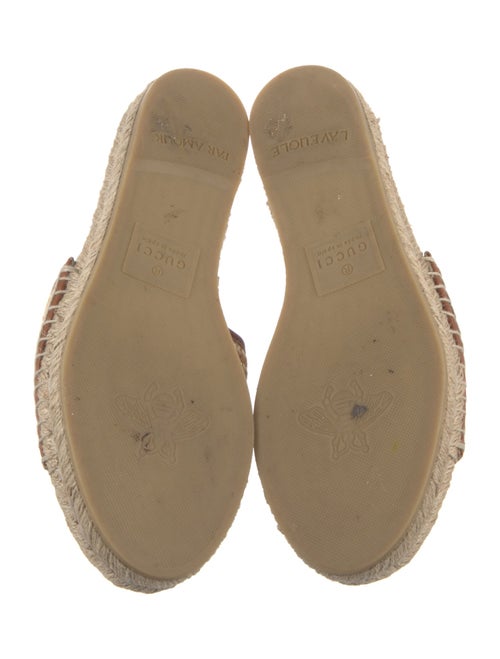 Gucci GG Logo Canvas Espadrilles