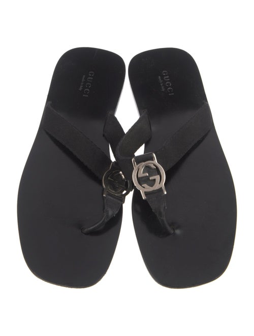 Gucci Interlocking G Logo Slides