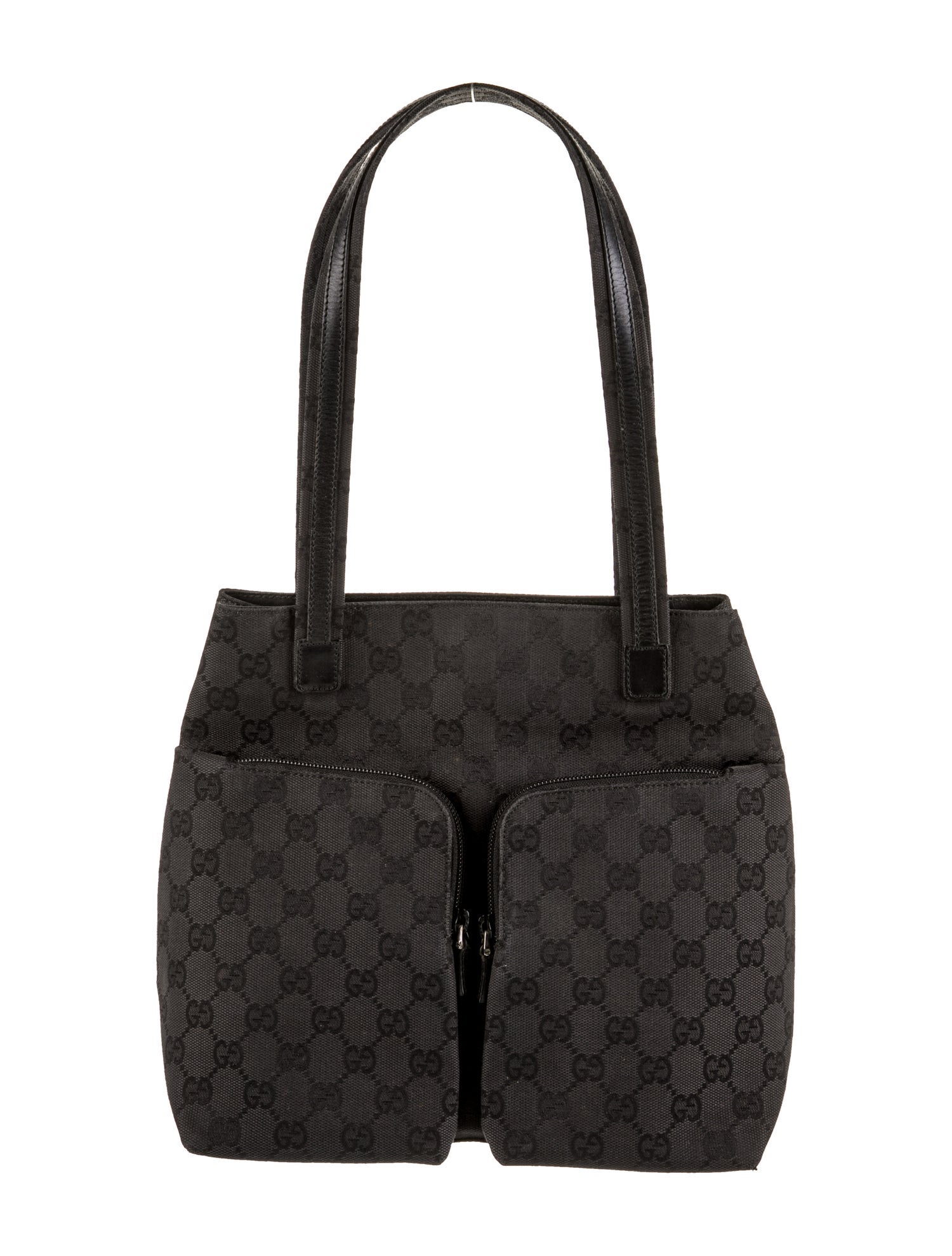 Gucci GG Canvas Shoulder Bag Vintage