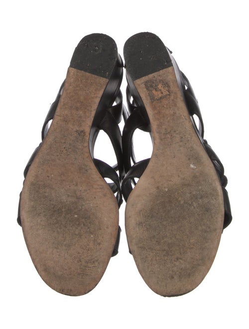 Gucci Leather Studded Accents Gladiator Sandals