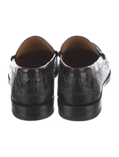 Gucci Alligator Loafers