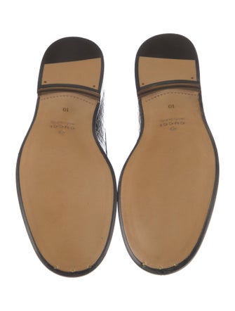 Gucci Alligator Loafers