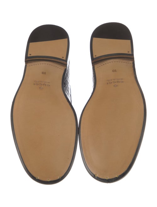 Gucci Alligator Loafers