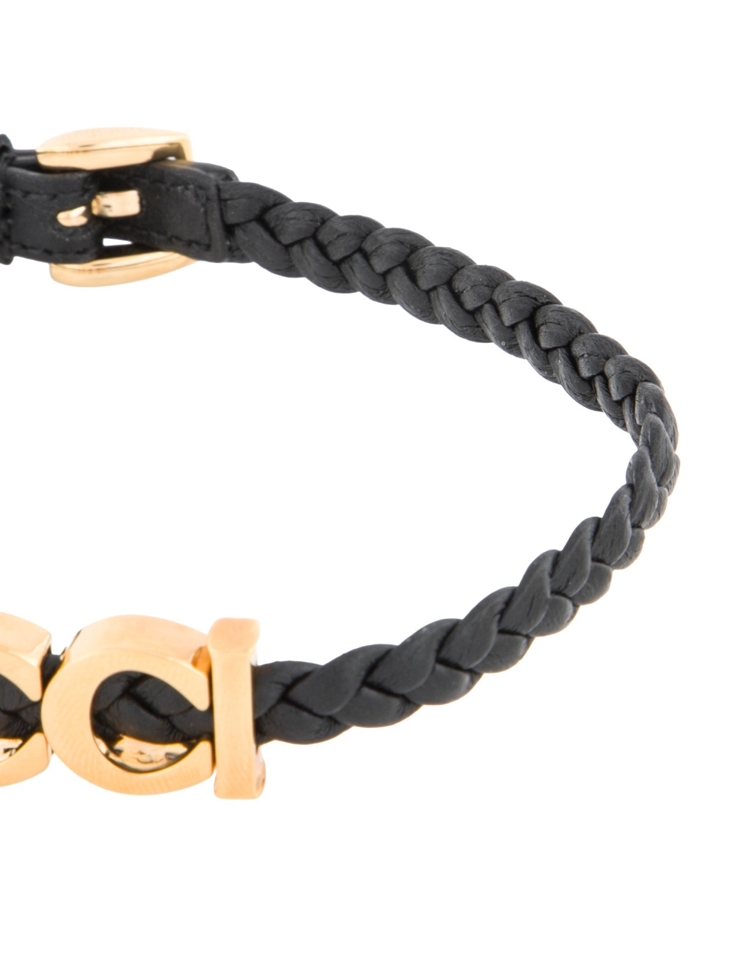 Gucci Leather GUCCI' Choker Necklace