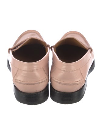 Gucci Interlocking G Logo Leather Loafers