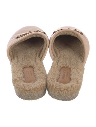 Gucci Horsebit Accent Leather Espadrilles