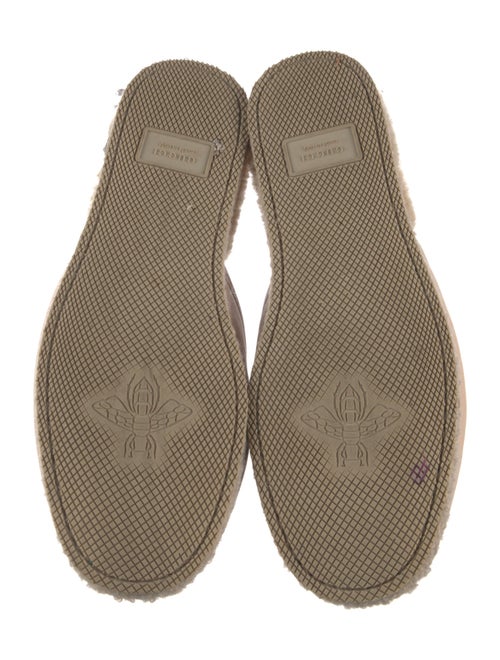 Gucci Horsebit Accent Leather Espadrilles