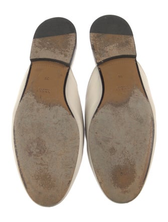 Gucci Horsebit Accent Leather Mules
