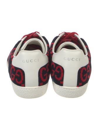 Gucci Sylvie Web Accent Terry Cloth Sneakers