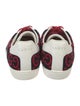 Gucci Sylvie Web Accent Terry Cloth Sneakers
