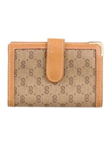 Gucci Wallets Card Holder Microguccissima Pattern Wallet