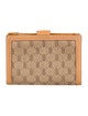 Gucci Card Holder Microguccissima Pattern Wallet