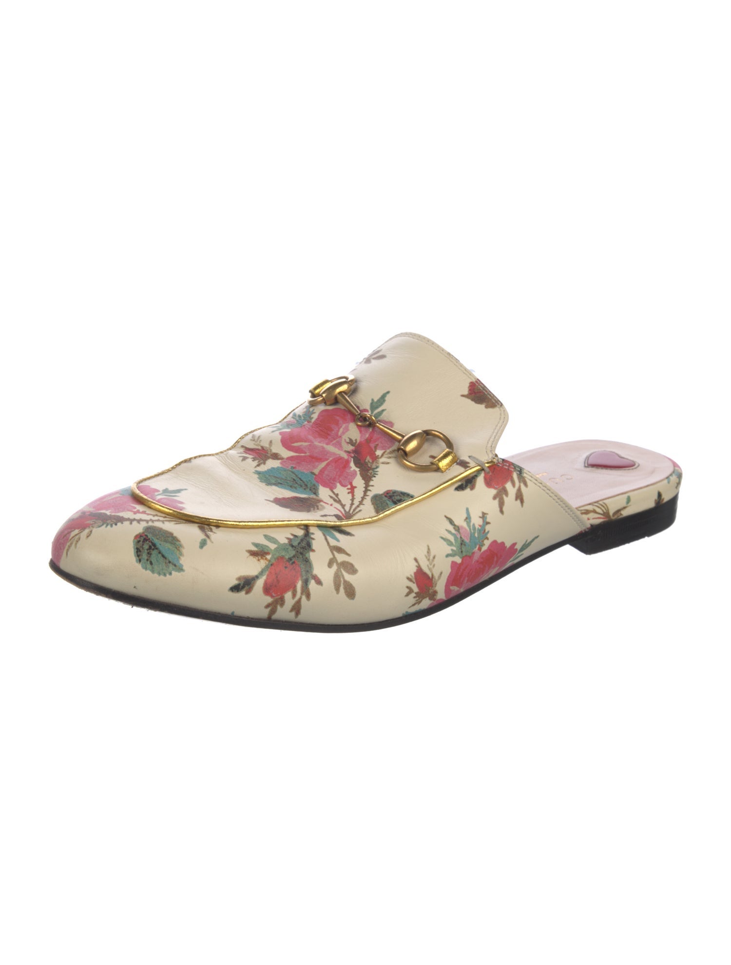 Gucci Horsebit Accent Leather Mules