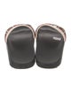 Gucci Sylvie Web Accent Rubber Slides