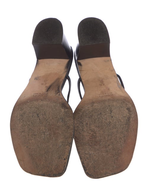 Gucci Leather Slides