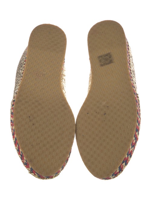 Gucci Web Accent Leather Loafers