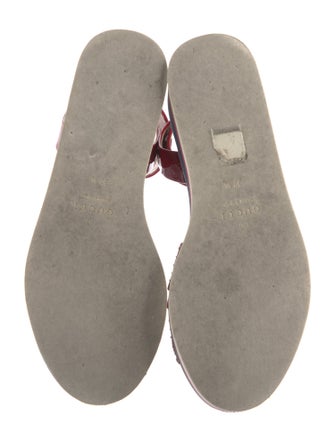 Gucci Sylvie Web Accent Espadrilles