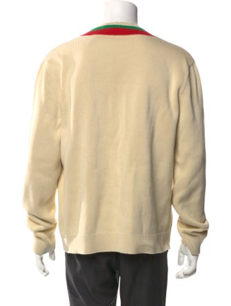 Gucci Web Accent Graphic Print Pullover