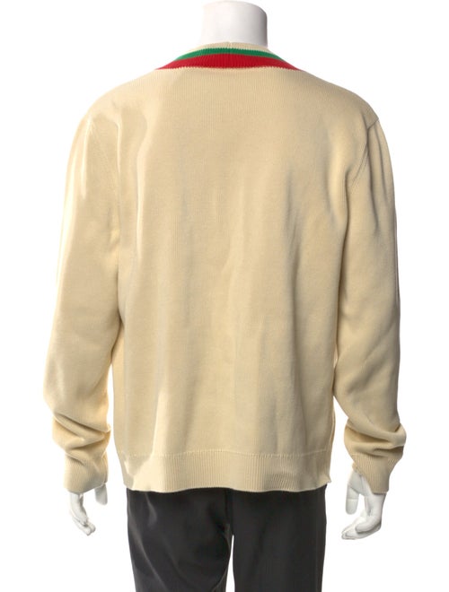 Gucci Web Accent Graphic Print Pullover