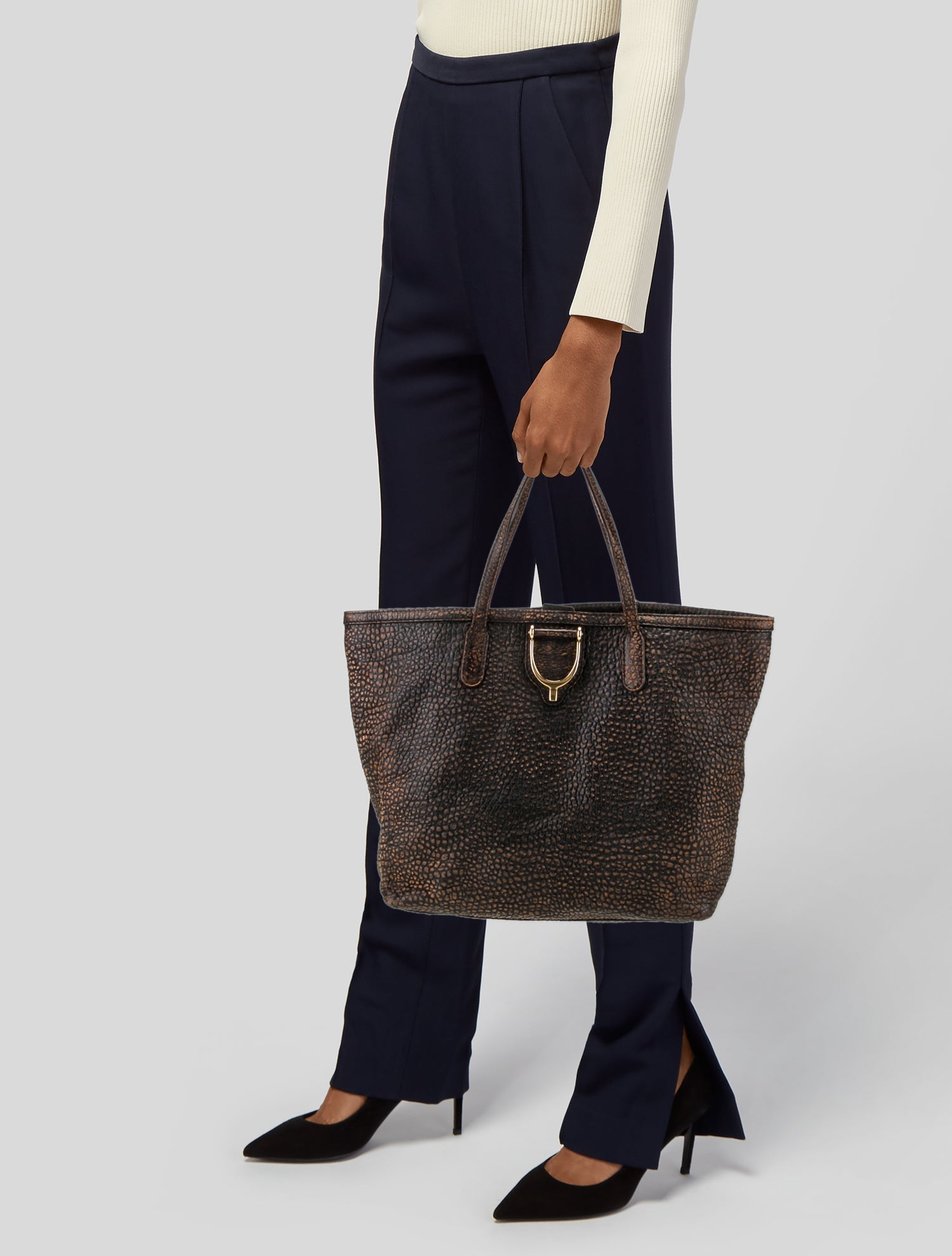 Gucci Leather Stirrup