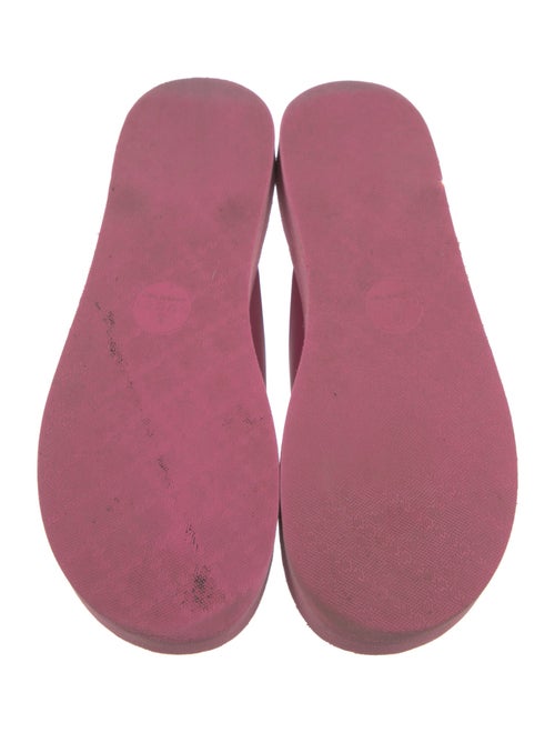 Gucci Running GG Logo Rubber Flip Flops