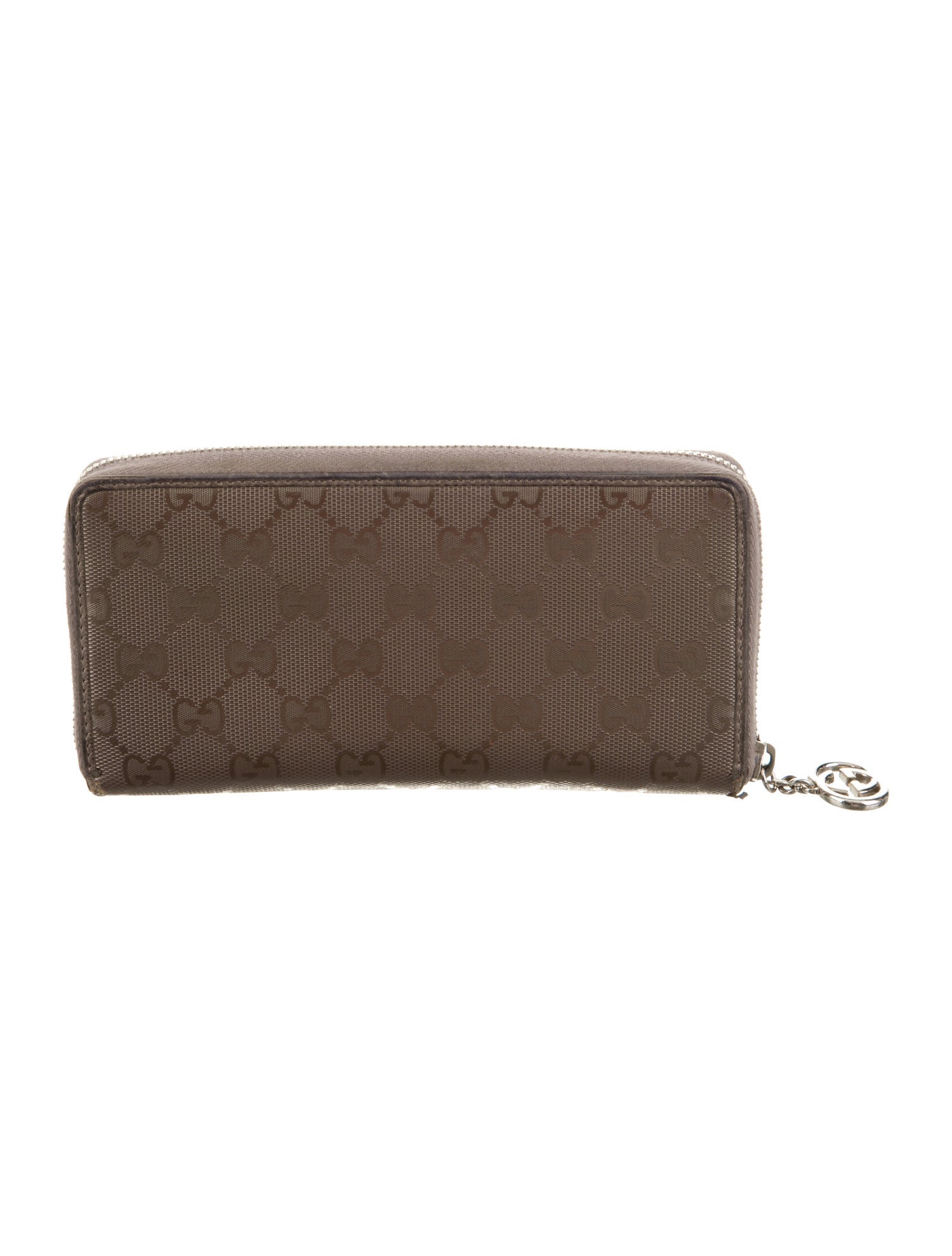 Gucci GG Imprimé Patent Leather Continental Wallet