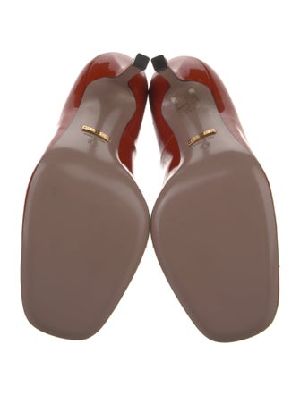 Gucci Horsebit Accent Patent Leather Pumps