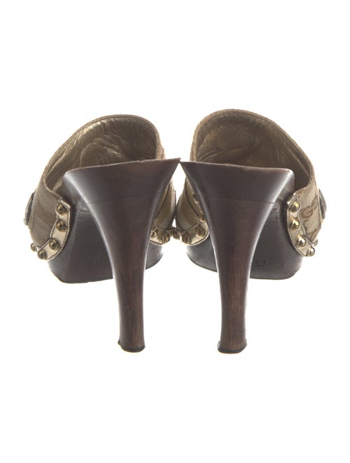 Gucci GG Canvas Canvas Slides